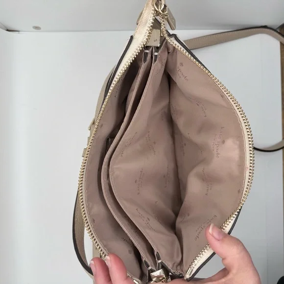 Kate Spade New York Leila Colorblock Triple Gusset Crossbody - Picture 8 of 14